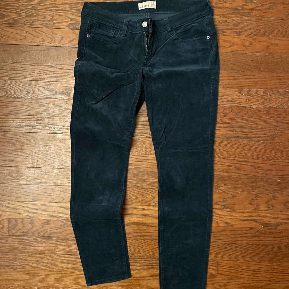 Old Navy Midnight Blue Corduroy Trousers